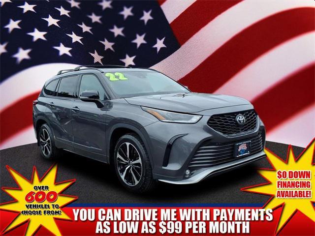 used 2022 Toyota Highlander car, priced at $37,055