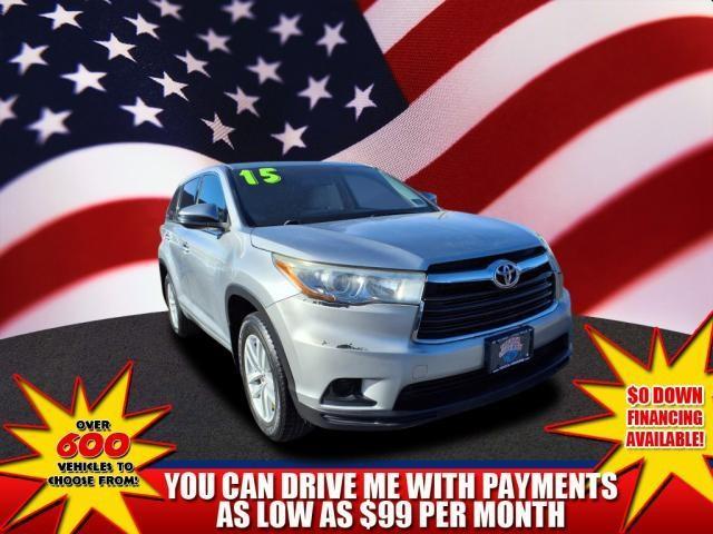 used 2015 Toyota Highlander car, priced at $17,128