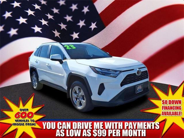 used 2023 Toyota RAV4 car, priced at $29,258