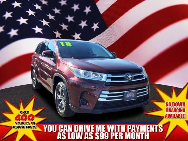 used 2018 Toyota Highlander car, priced at $24,196