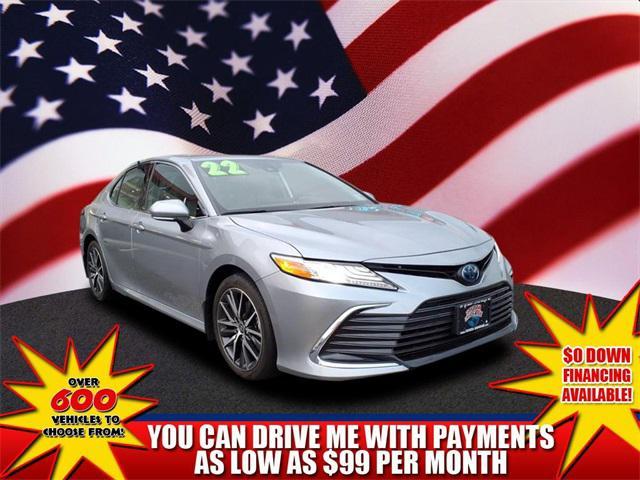 used 2022 Toyota Camry Hybrid car, priced at $26,626