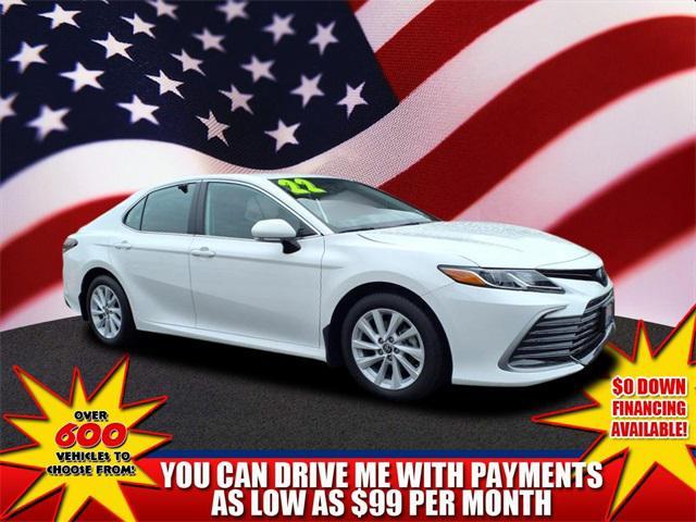 used 2022 Toyota Camry car, priced at $25,587