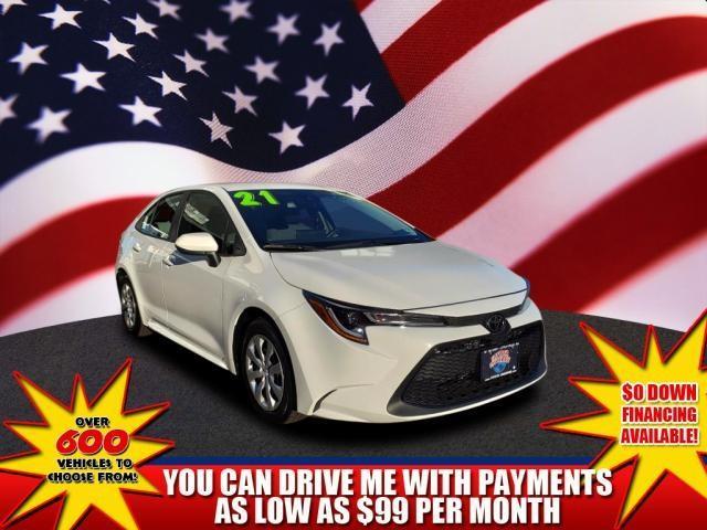 used 2021 Toyota Corolla car, priced at $20,556