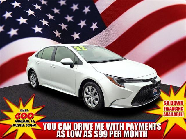 used 2022 Toyota Corolla car, priced at $18,769