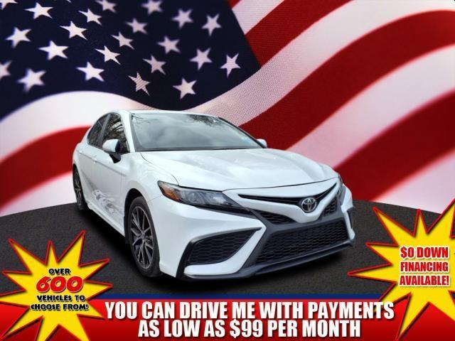 used 2021 Toyota Camry car, priced at $21,050