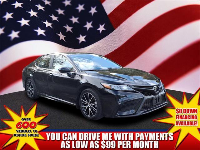 used 2021 Toyota Camry car, priced at $23,329