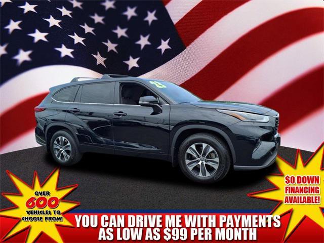 used 2023 Toyota Highlander Hybrid car, priced at $34,943