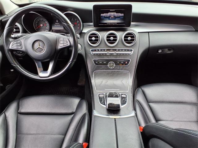 used 2015 Mercedes-Benz C-Class car, priced at $13,074