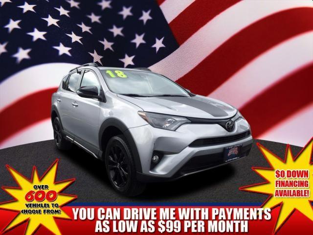 used 2018 Toyota RAV4 car, priced at $22,579