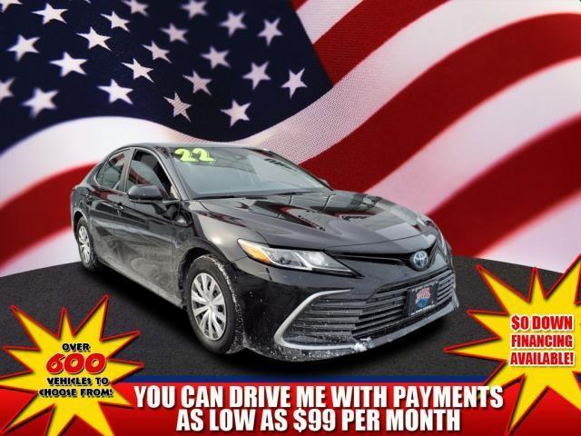 used 2022 Toyota Camry Hybrid car, priced at $29,075