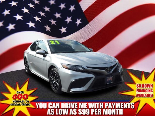 used 2021 Toyota Camry car, priced at $21,428