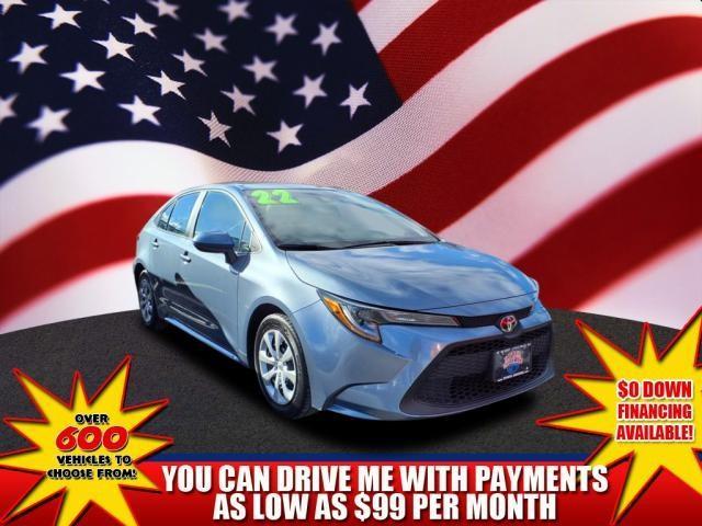 used 2022 Toyota Corolla car, priced at $17,619