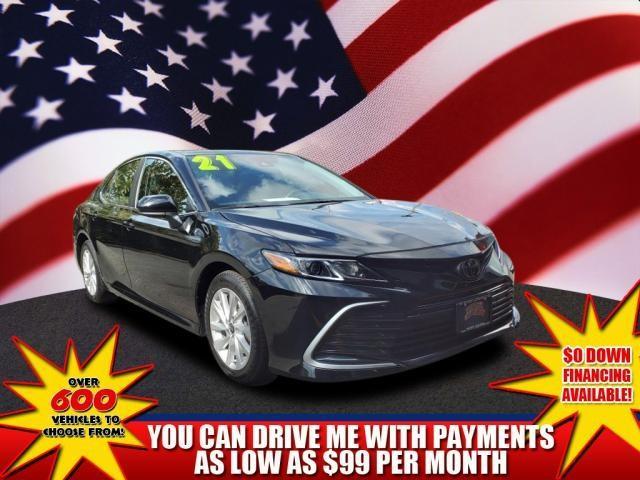 used 2021 Toyota Camry car, priced at $20,055