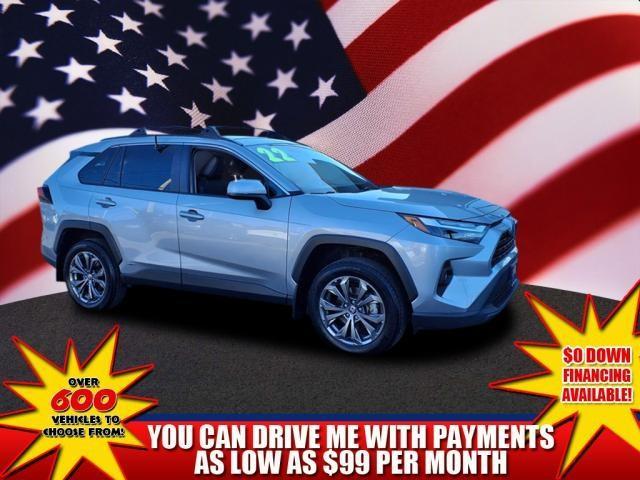 used 2022 Toyota RAV4 Hybrid car, priced at $33,427