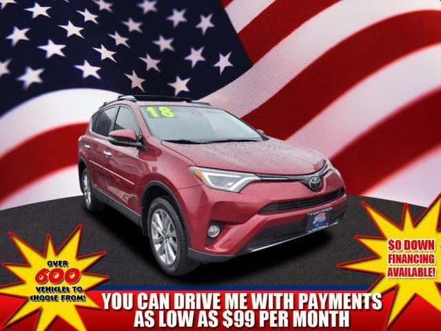 used 2018 Toyota RAV4 car, priced at $19,483