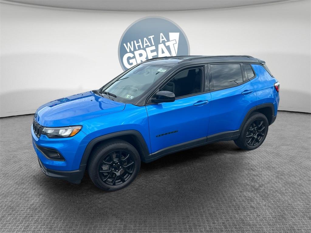 used 2023 Jeep Compass car, priced at $25,817