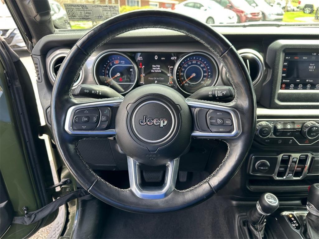 used 2021 Jeep Wrangler Unlimited car, priced at $30,978
