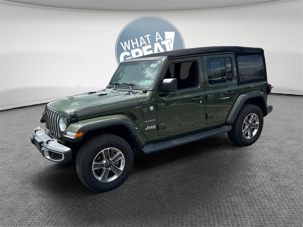 used 2021 Jeep Wrangler Unlimited car, priced at $30,978