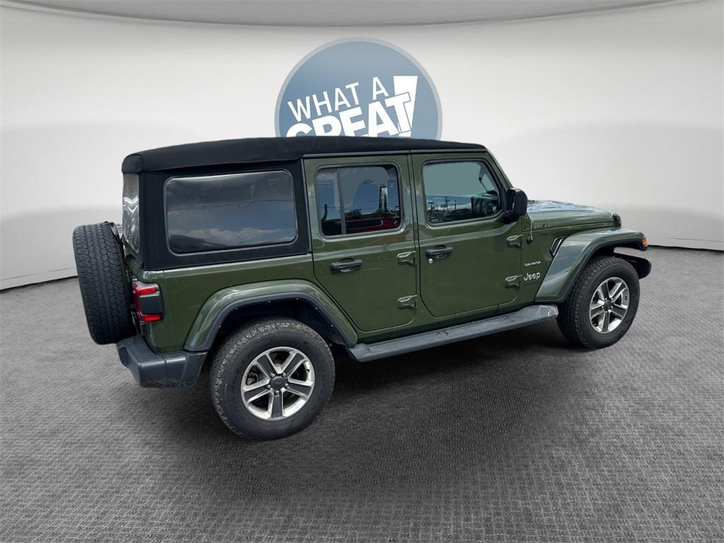 used 2021 Jeep Wrangler Unlimited car, priced at $30,978