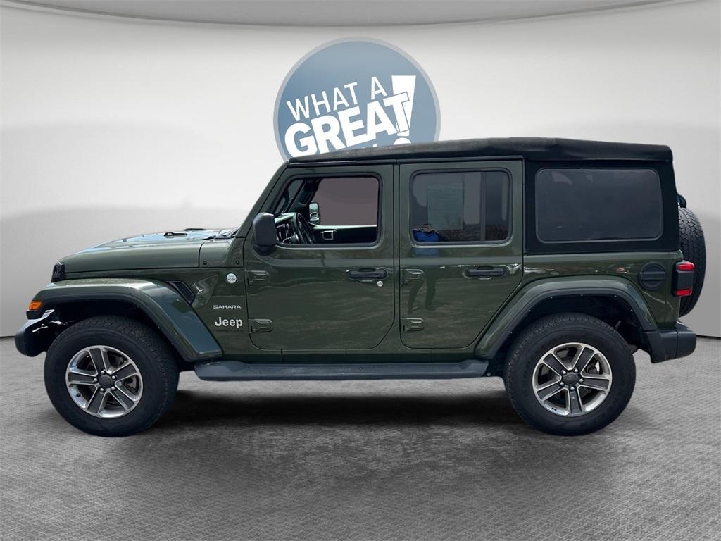 used 2021 Jeep Wrangler Unlimited car, priced at $30,978