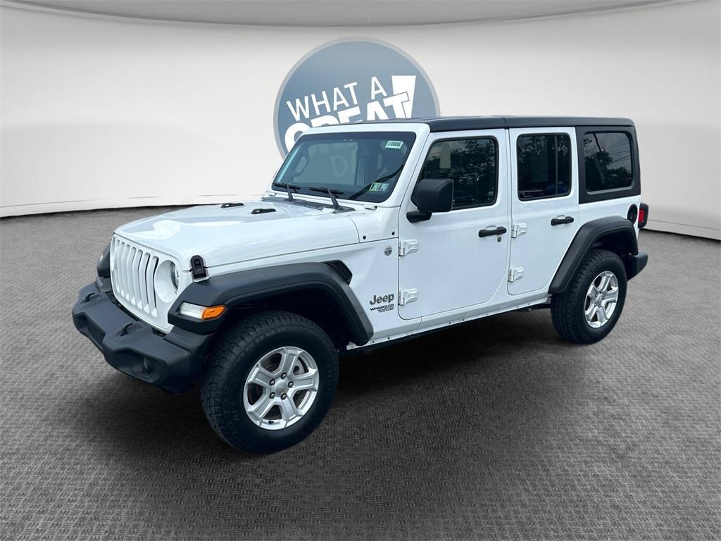 used 2019 Jeep Wrangler Unlimited car, priced at $24,787