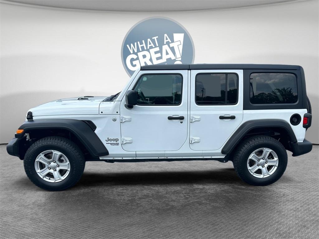 used 2019 Jeep Wrangler Unlimited car, priced at $24,787