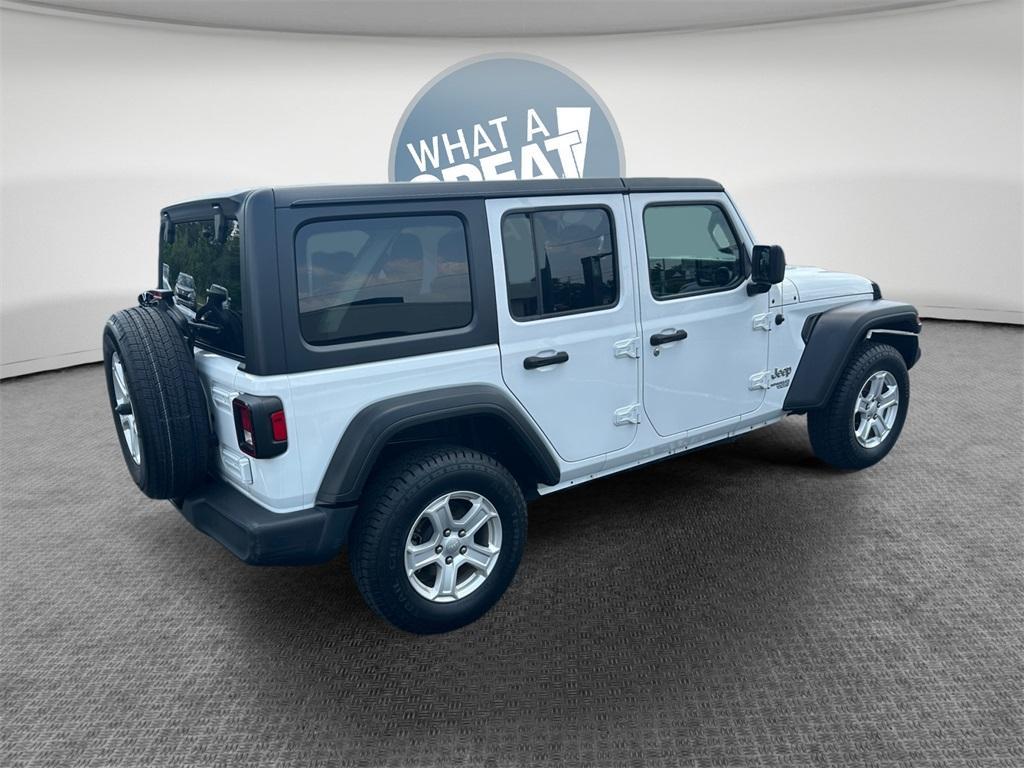 used 2019 Jeep Wrangler Unlimited car, priced at $24,787