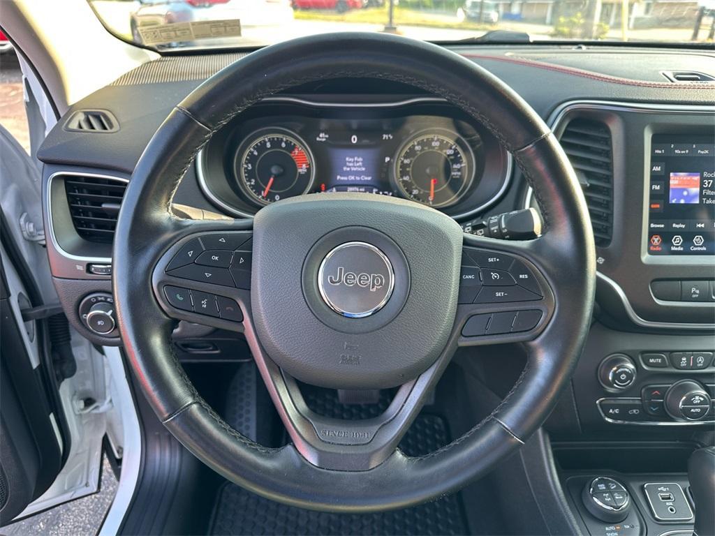 used 2021 Jeep Cherokee car, priced at $24,496