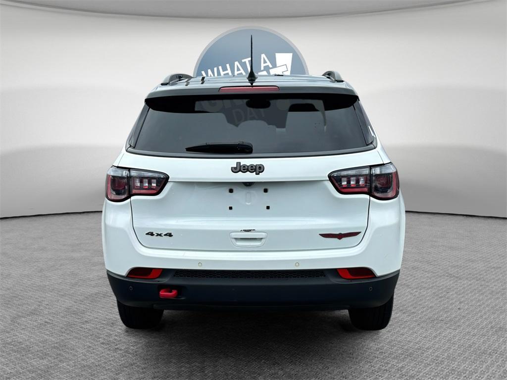 used 2022 Jeep Compass car, priced at $23,210