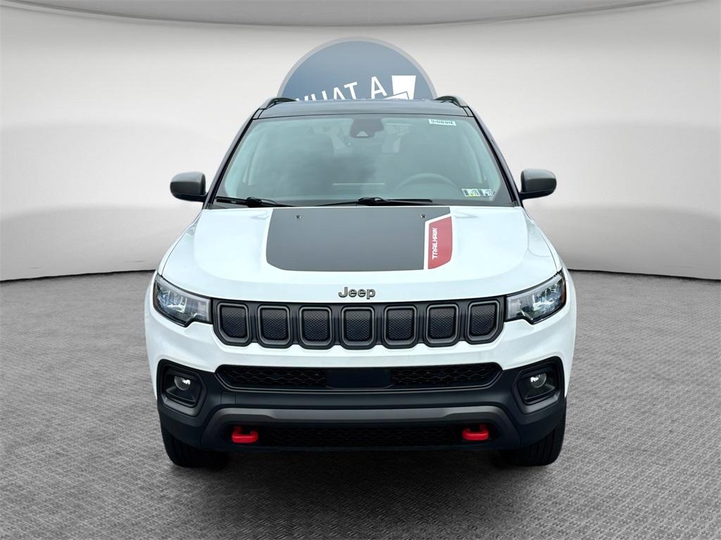 used 2022 Jeep Compass car, priced at $23,210