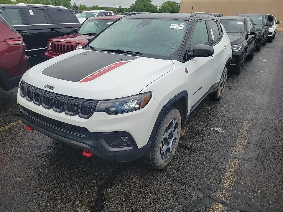 used 2022 Jeep Compass car, priced at $23,210