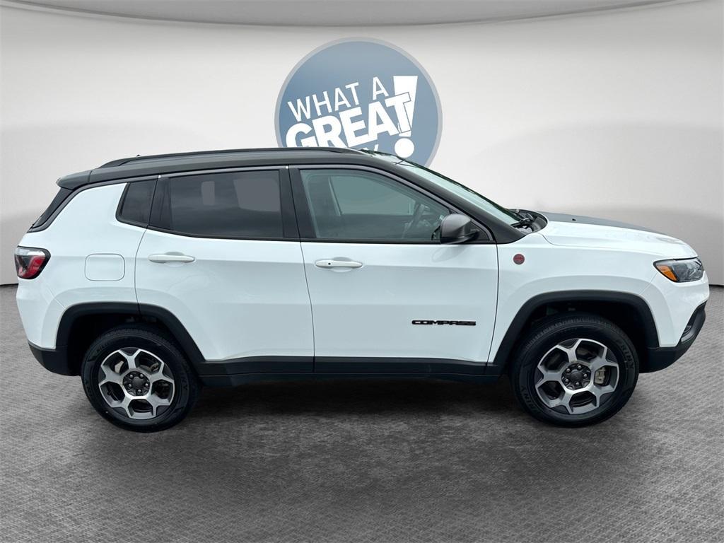 used 2022 Jeep Compass car, priced at $23,210