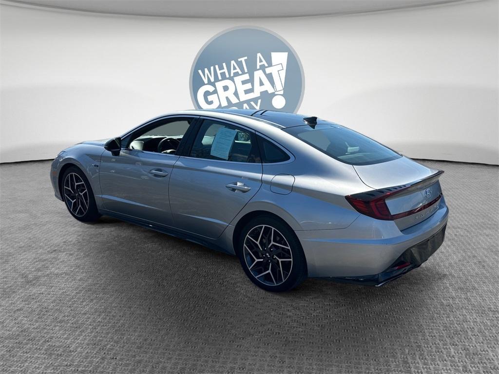 used 2021 Hyundai Sonata car, priced at $24,428