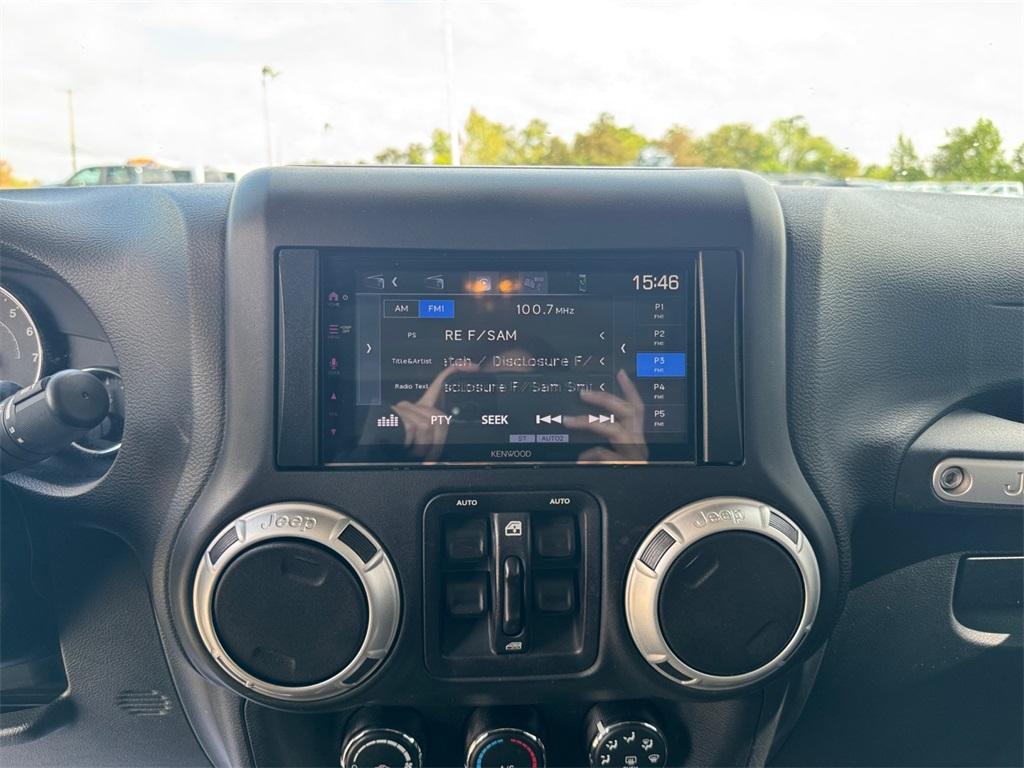 used 2018 Jeep Wrangler JK Unlimited car, priced at $20,495