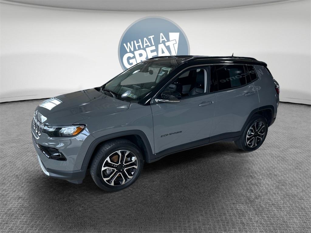 used 2022 Jeep Compass car, priced at $23,962