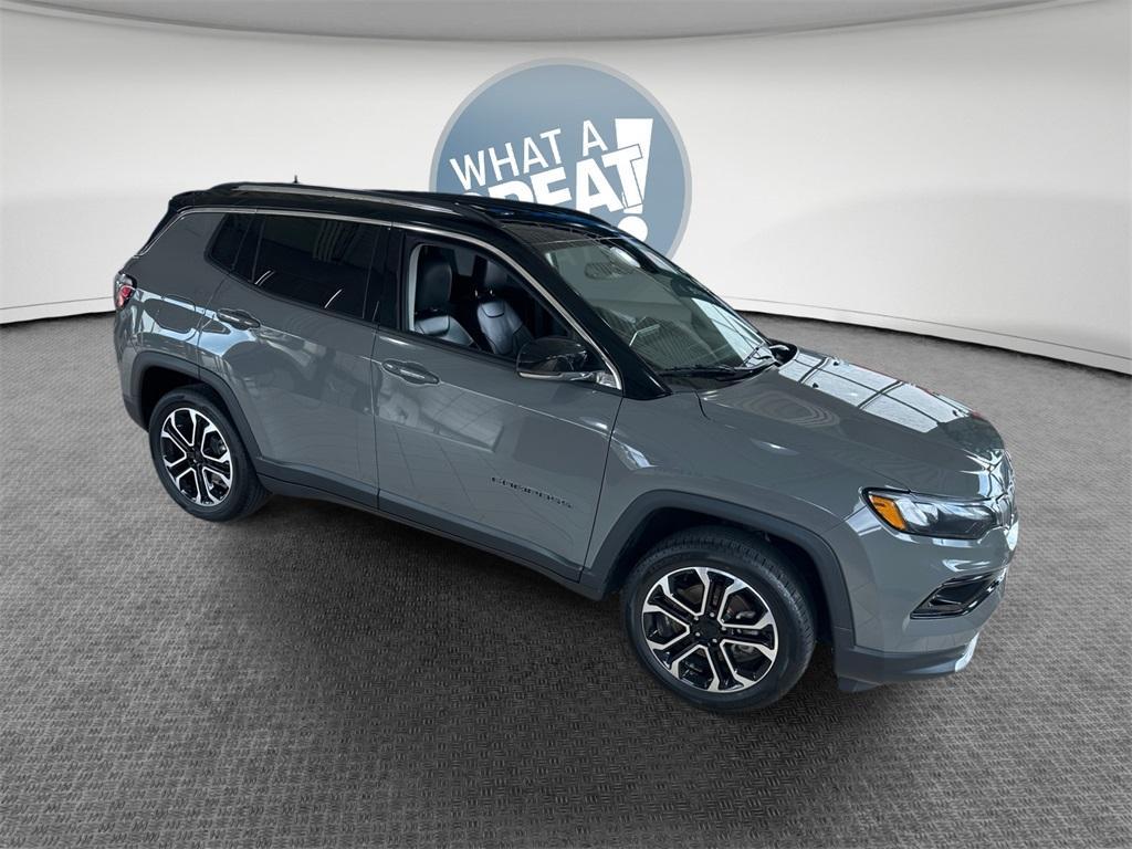 used 2022 Jeep Compass car, priced at $23,962