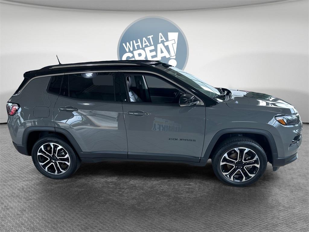 used 2022 Jeep Compass car, priced at $23,962