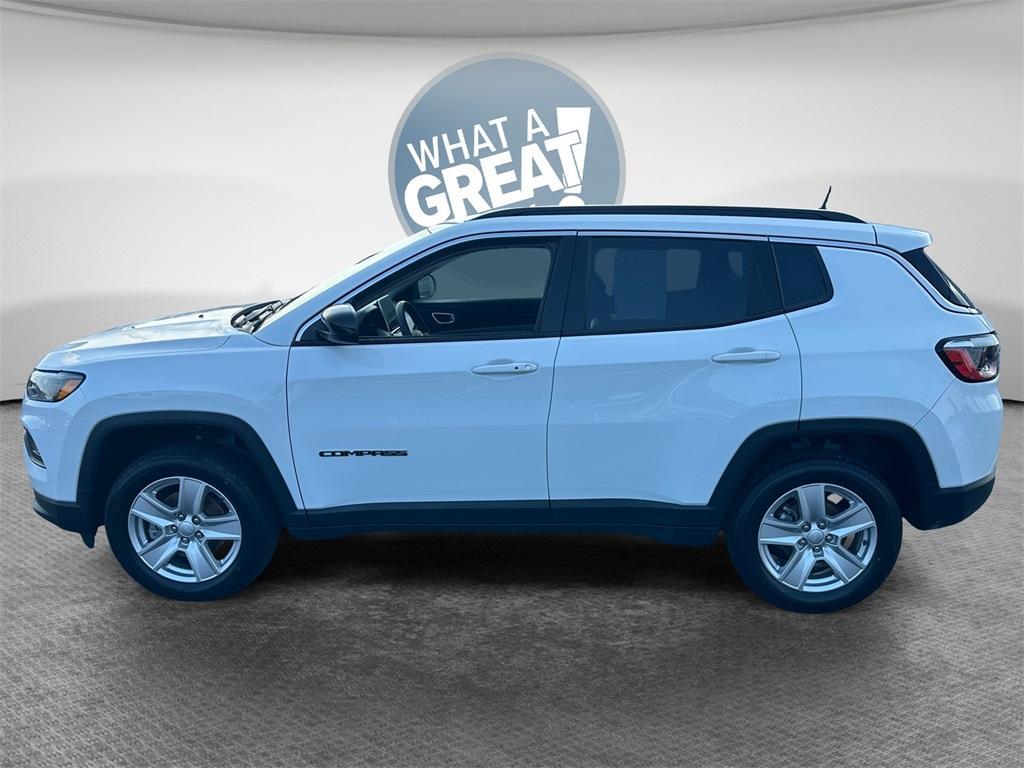 used 2022 Jeep Compass car, priced at $20,799