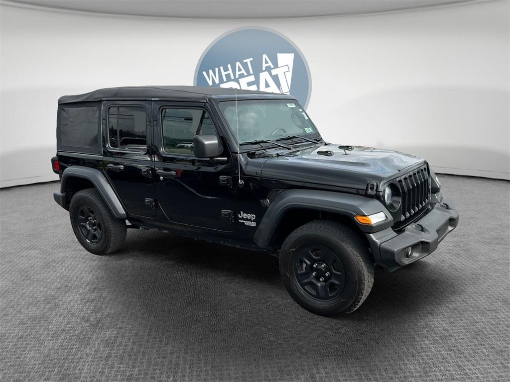 used 2019 Jeep Wrangler Unlimited car, priced at $23,874