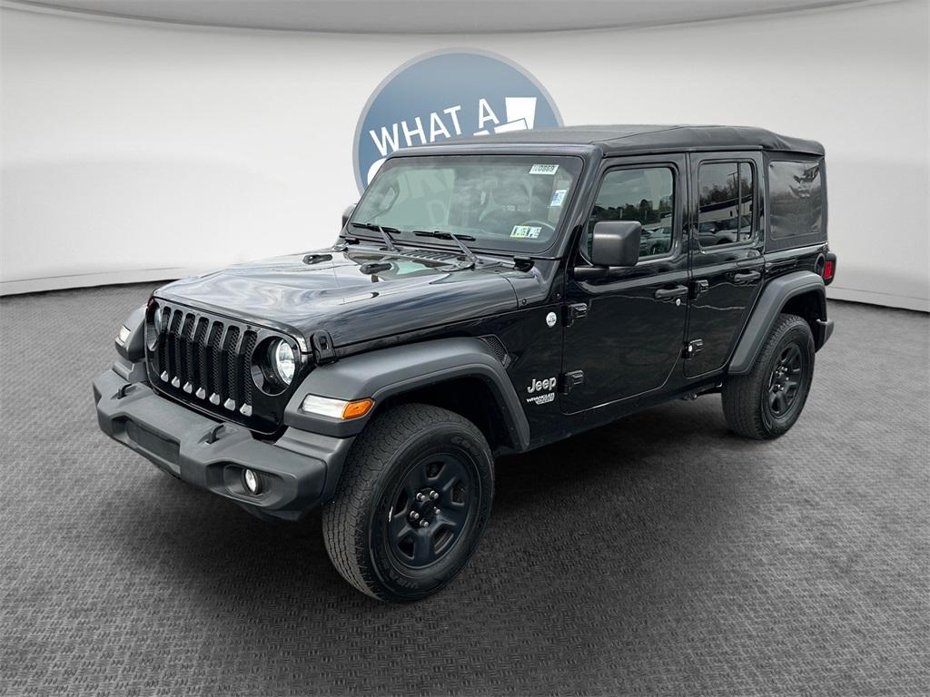 used 2019 Jeep Wrangler Unlimited car, priced at $23,874
