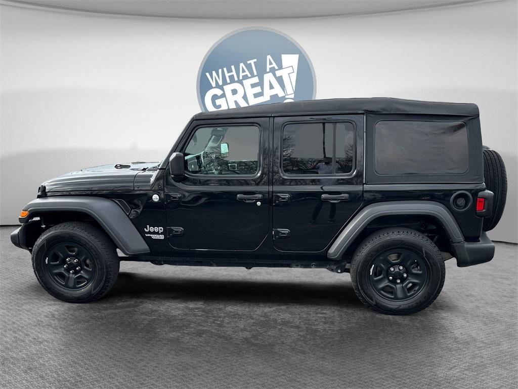 used 2019 Jeep Wrangler Unlimited car, priced at $23,874