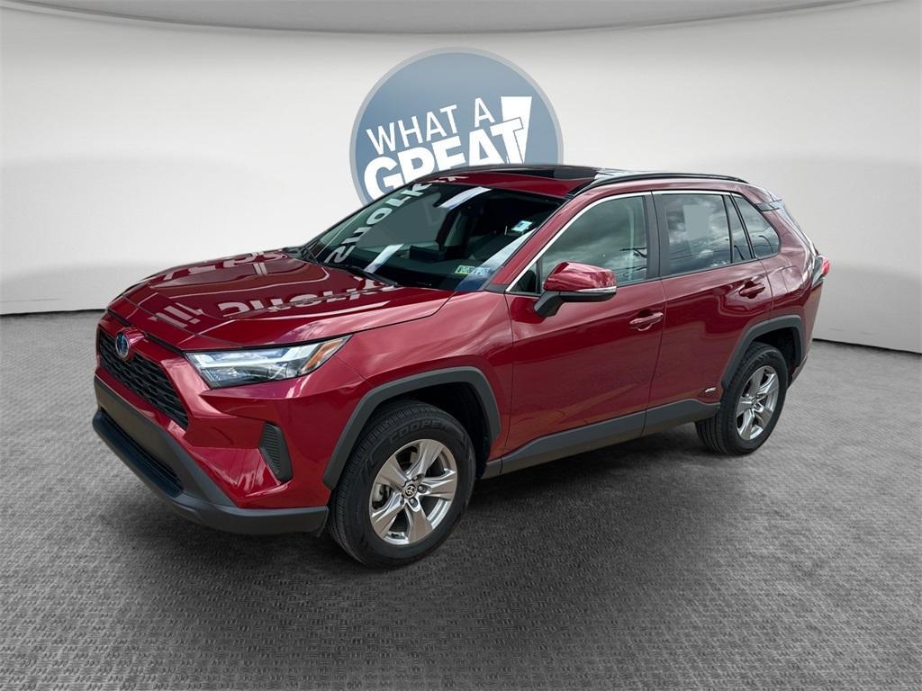 used 2022 Toyota RAV4 Hybrid car, priced at $32,374