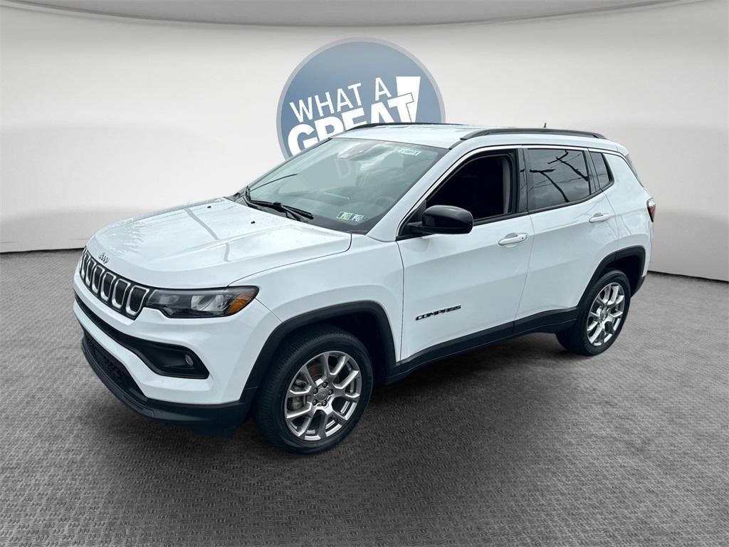 used 2022 Jeep Compass car, priced at $21,989