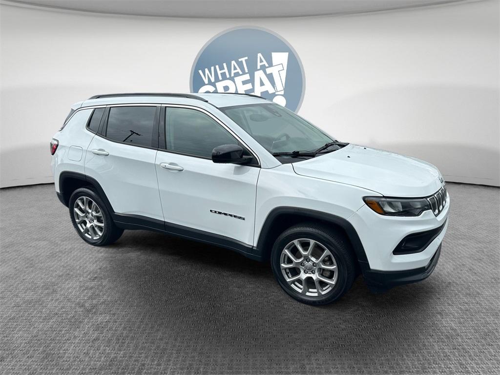 used 2022 Jeep Compass car, priced at $22,564