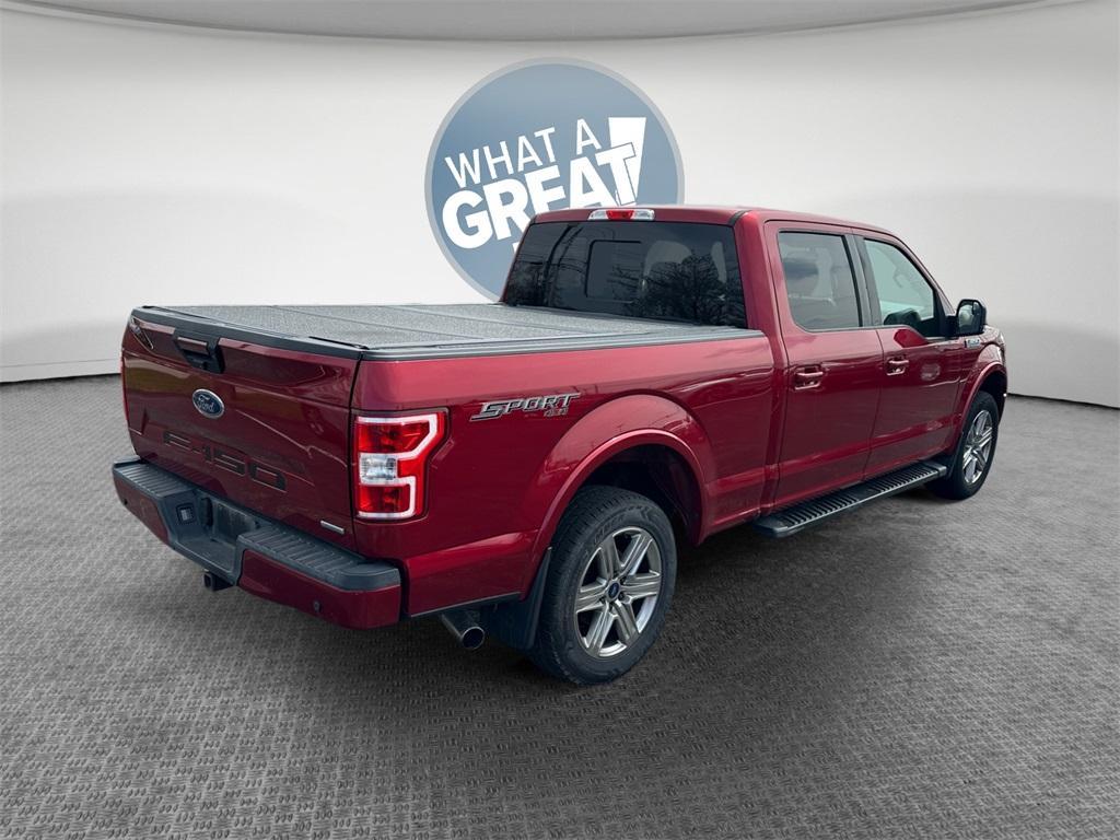 used 2018 Ford F-150 car, priced at $20,987