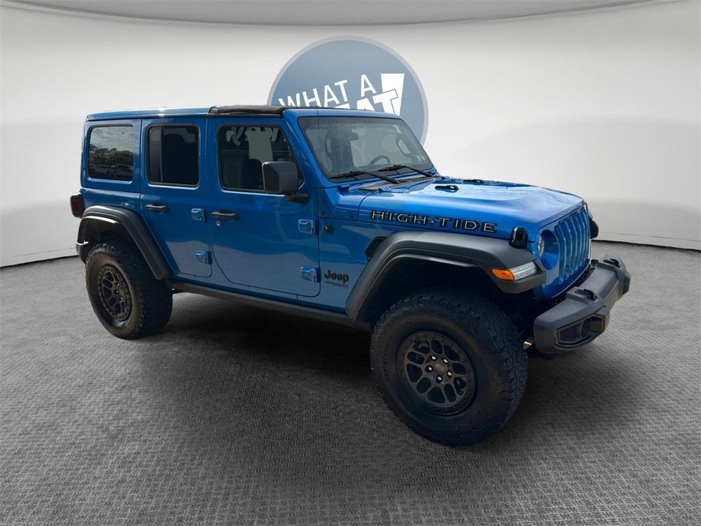used 2022 Jeep Wrangler Unlimited car, priced at $38,974