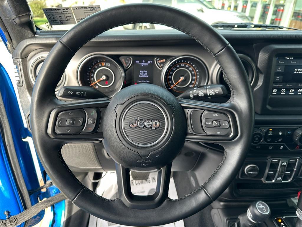 used 2022 Jeep Wrangler Unlimited car, priced at $38,974