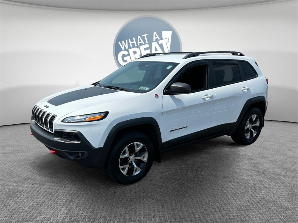 used 2018 Jeep Cherokee car, priced at $15,644