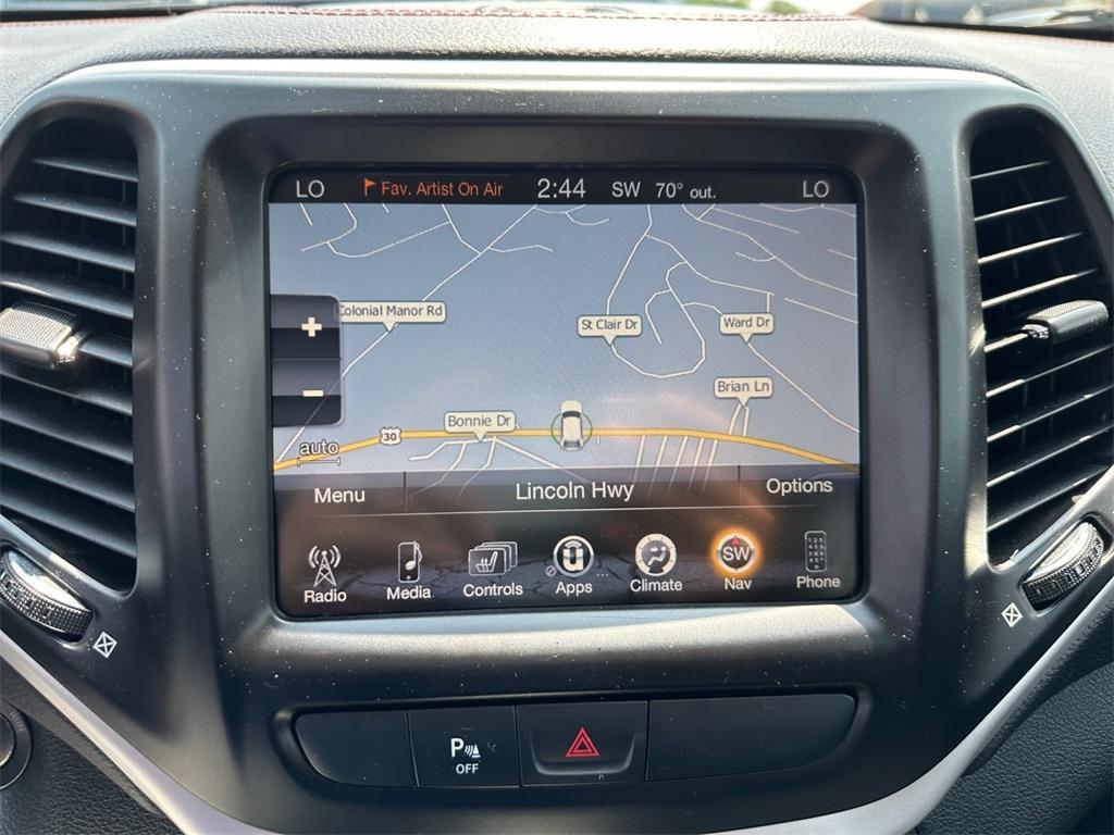 used 2018 Jeep Cherokee car, priced at $15,644
