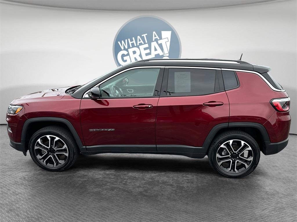 used 2022 Jeep Compass car, priced at $22,829